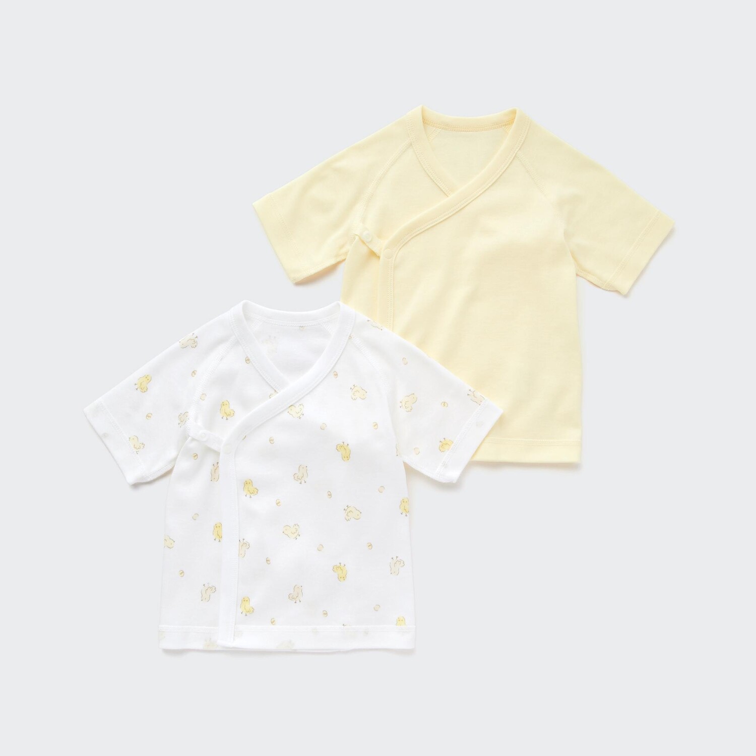 

Нижнее белье UNIQLO короткое комплект из 2 шт, бледно-желтый, Серый