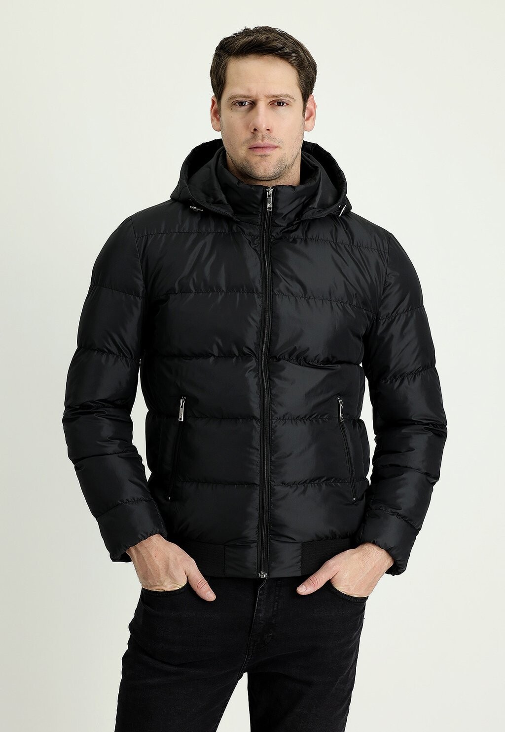 

Зимняя куртка PUFFER MIT KAPUZE Kigili, цвет black