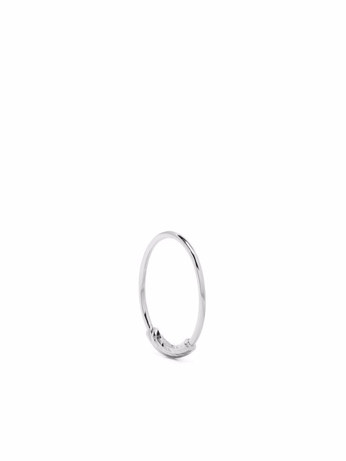 

Серьга-кольцо Nancy 10 из белого золота Maria Black, серебряный