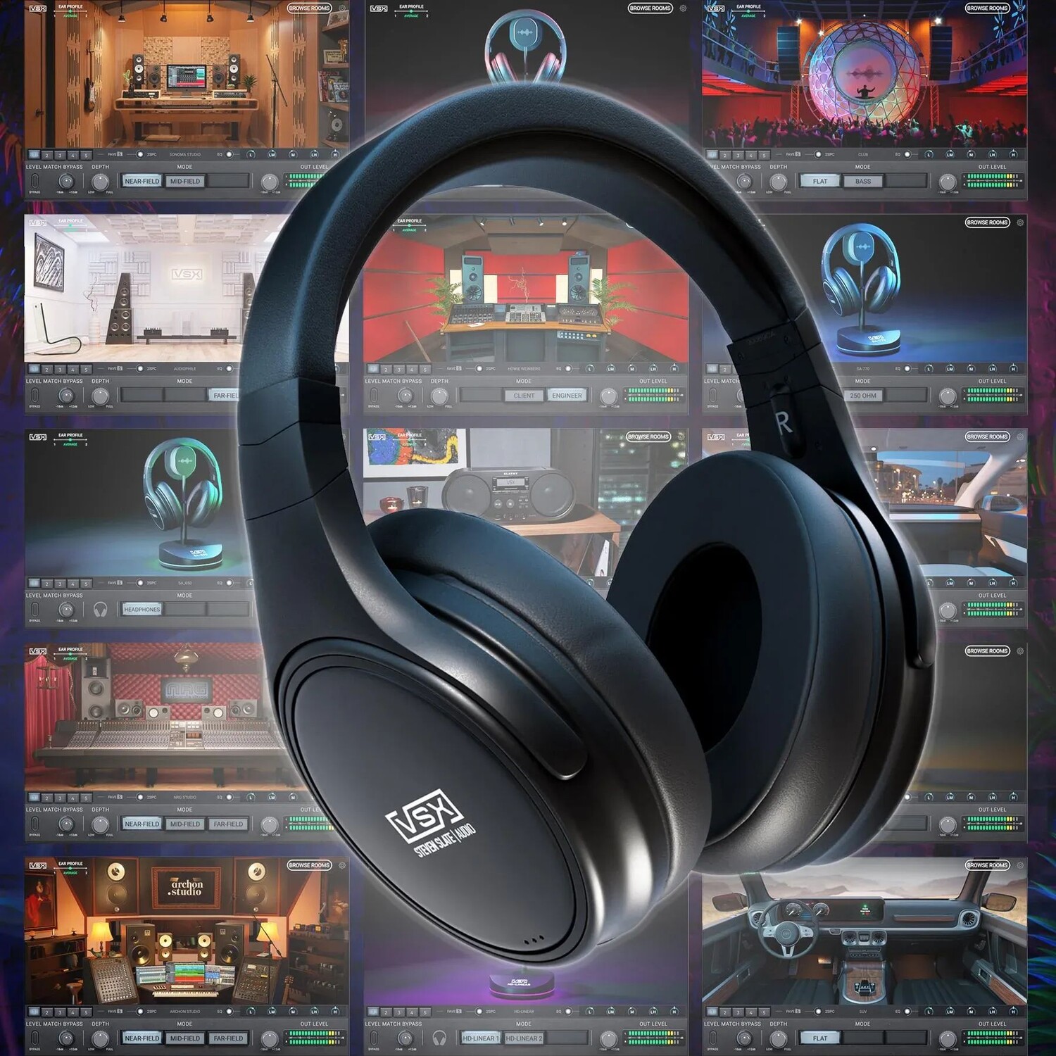 

Наушники для моделирования Steven Slate Audio VSX — Platinum Edition