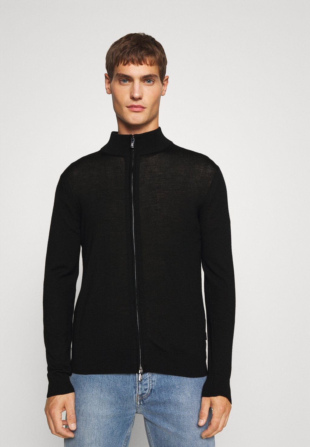 

Кардиган Emporio Armani, черный