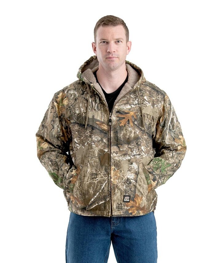 

Мужское рабочее пальто с капюшоном и высоким воротником Heartland Berne, цвет Realtree edge