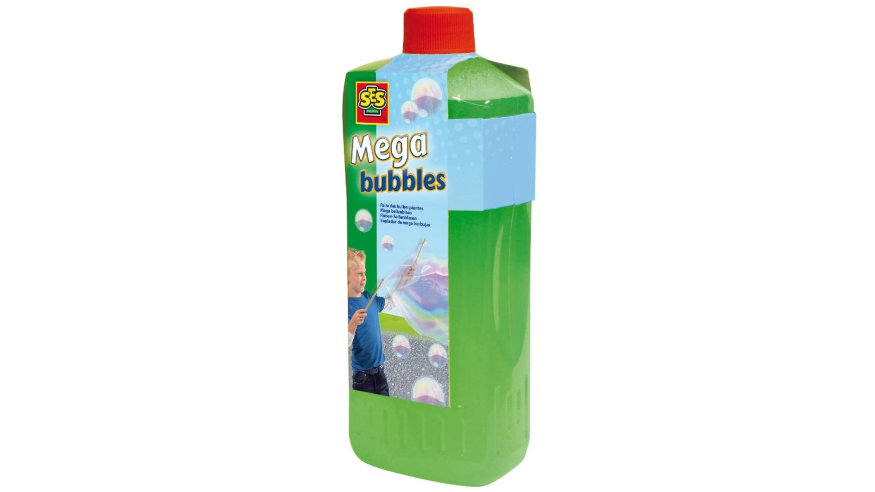 ses creative mega bubbles набор гигантских мыльных пузырей Ses Creative Mega Bubbles сменный набор