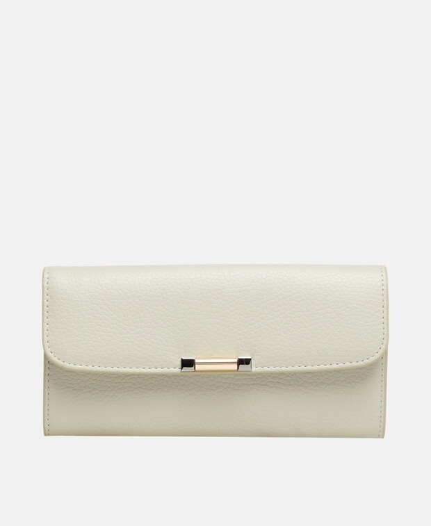 

Кожаный клатч Coccinelle, цвет Medium Grey