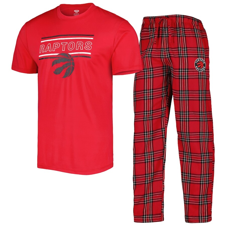 

Пижамный комплект Concepts Sport Toronto Raptors, красный
