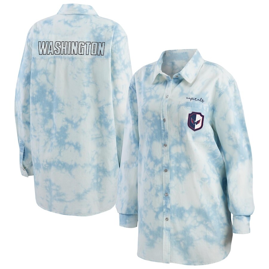 

Рубашка WEAR by Erin Andrews Washington Capitals, белый