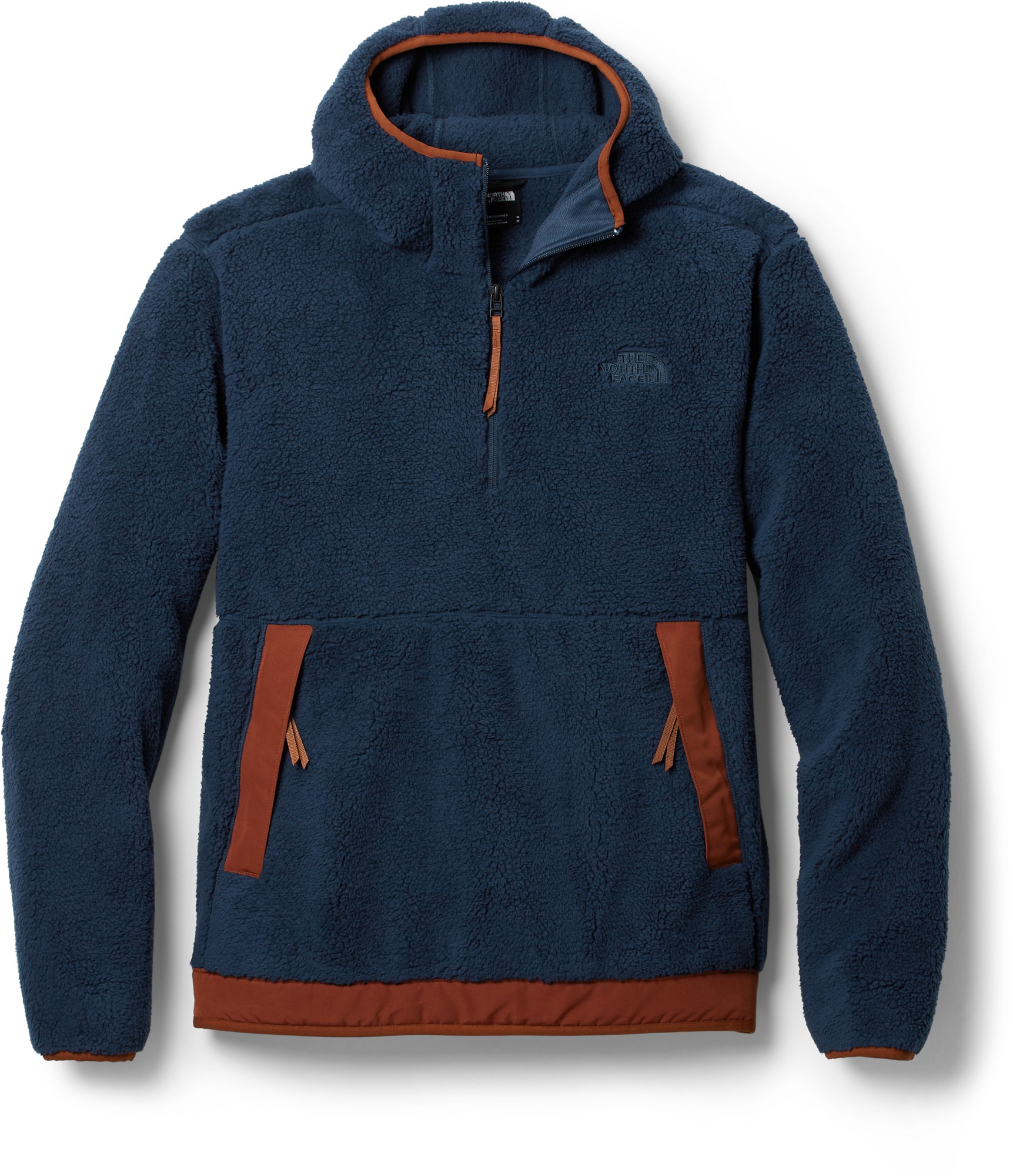 Флисовая толстовка Campshire, мужская The North Face, синий мужская толстовка the north face explorer fleece hoodie