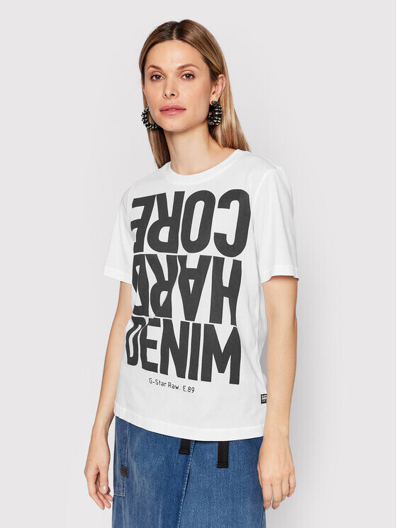 

Футболка стандартного кроя G-Star Raw, белый