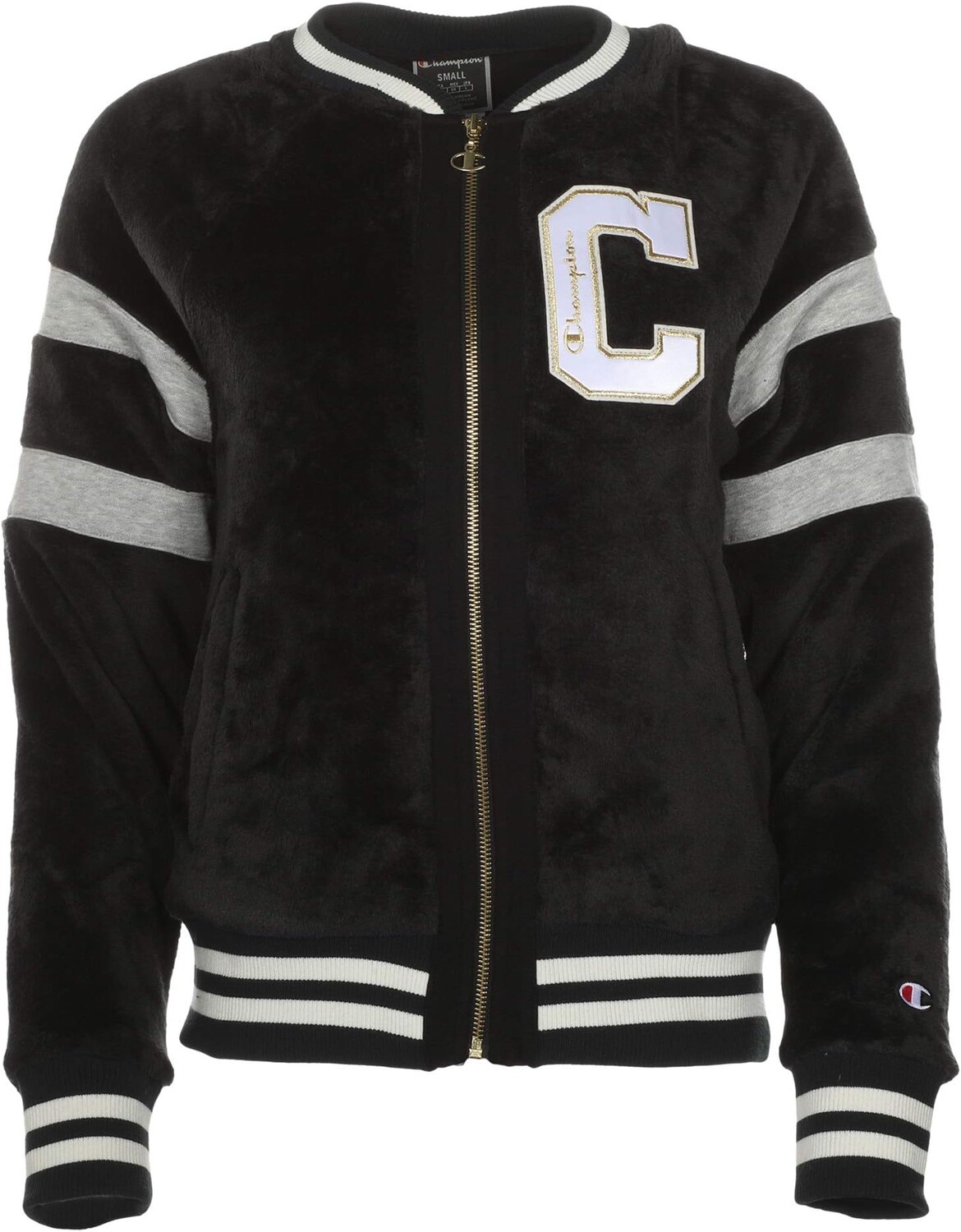 

Куртка Super Fleece Faux Fur Jacket - Felt Champion, черный