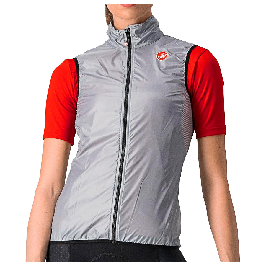 Велосипедный жилет Castelli Women's Aria Vest, цвет Silver Gray