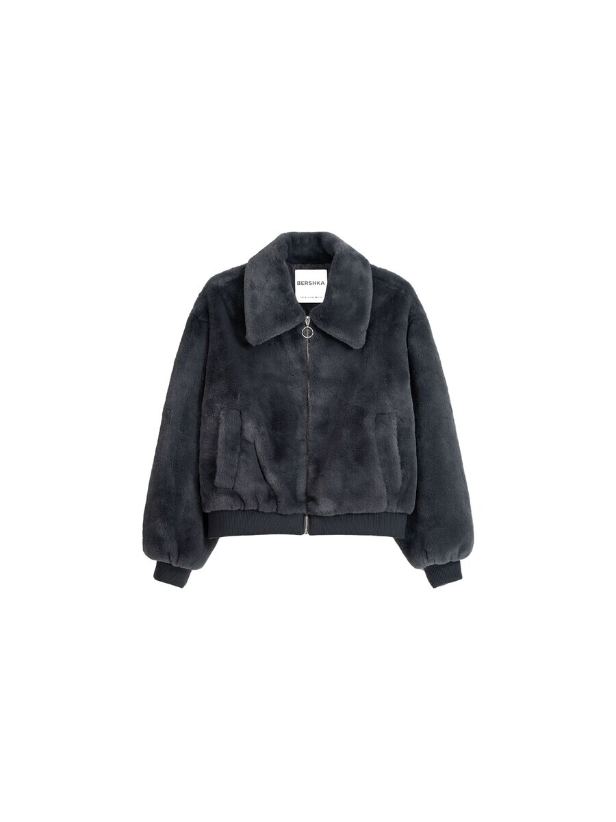 

Межсезонная куртка Bershka, темно-серый