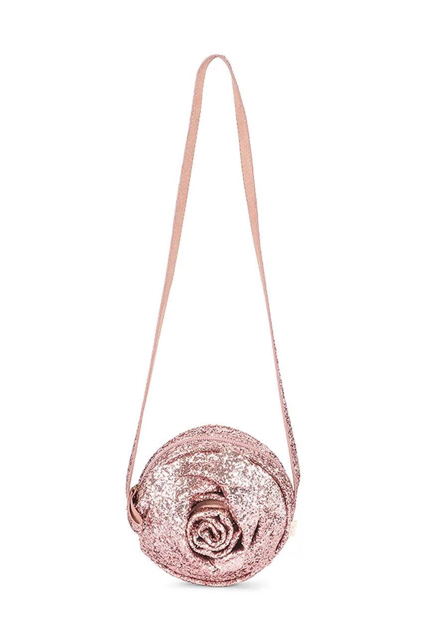 

Детская сумочка Konges Sløjd ROSE GLITTER BAG, розовый