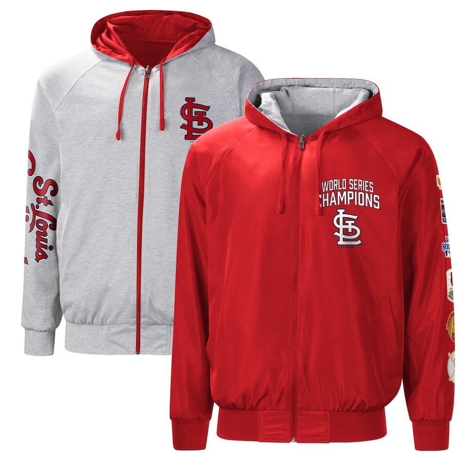 

Куртка G-III Sports by Carl Banks St Louis Cardinals, серый