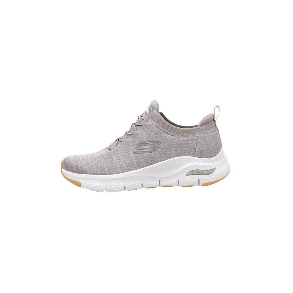 

Кроссовки Skechers Arch Fit Waveport, коричневый, Серый