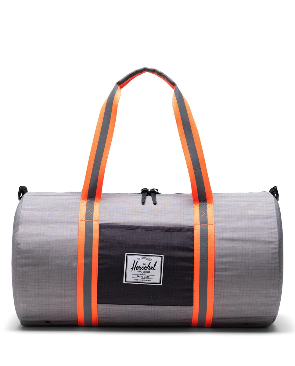 Дорожная сумка унисекс из серой ткани на молнии Herschel, серый