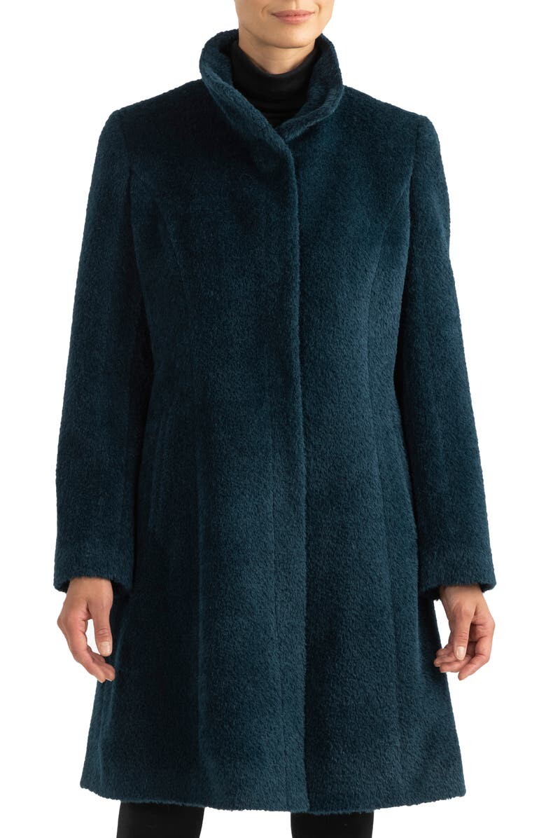 

Пальто из смесовой шерсти и альпаки с воротником-стойкой SOFIA CASHMERE
