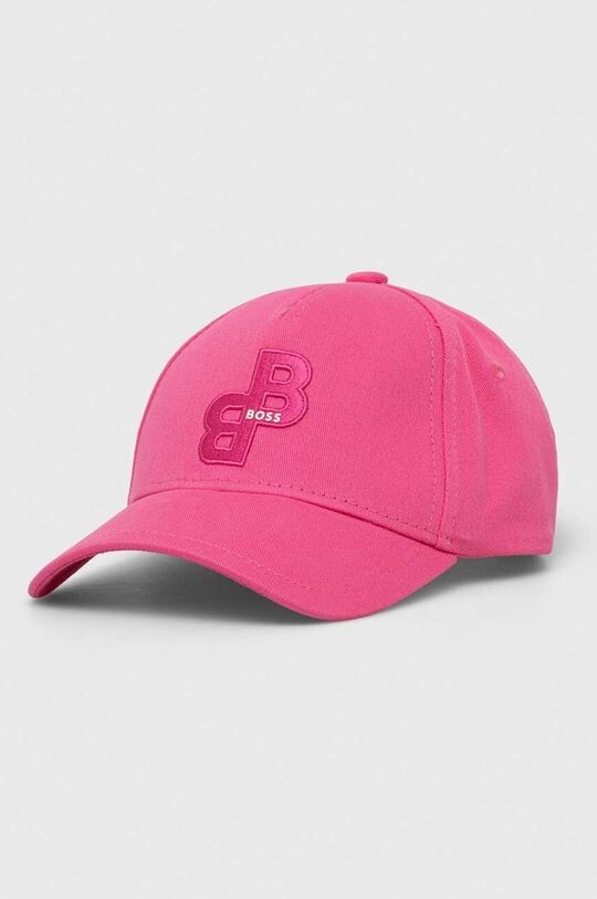 

Бейсболка BOSS из хлопка Boss, розовый