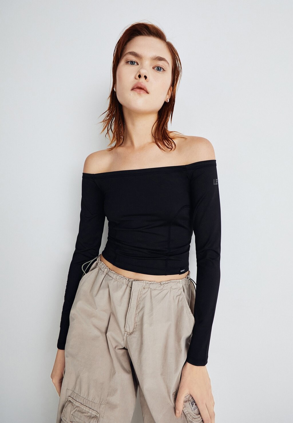 

Футболка с длинным рукавом Graphic Lexie Bardot Levi's, черный