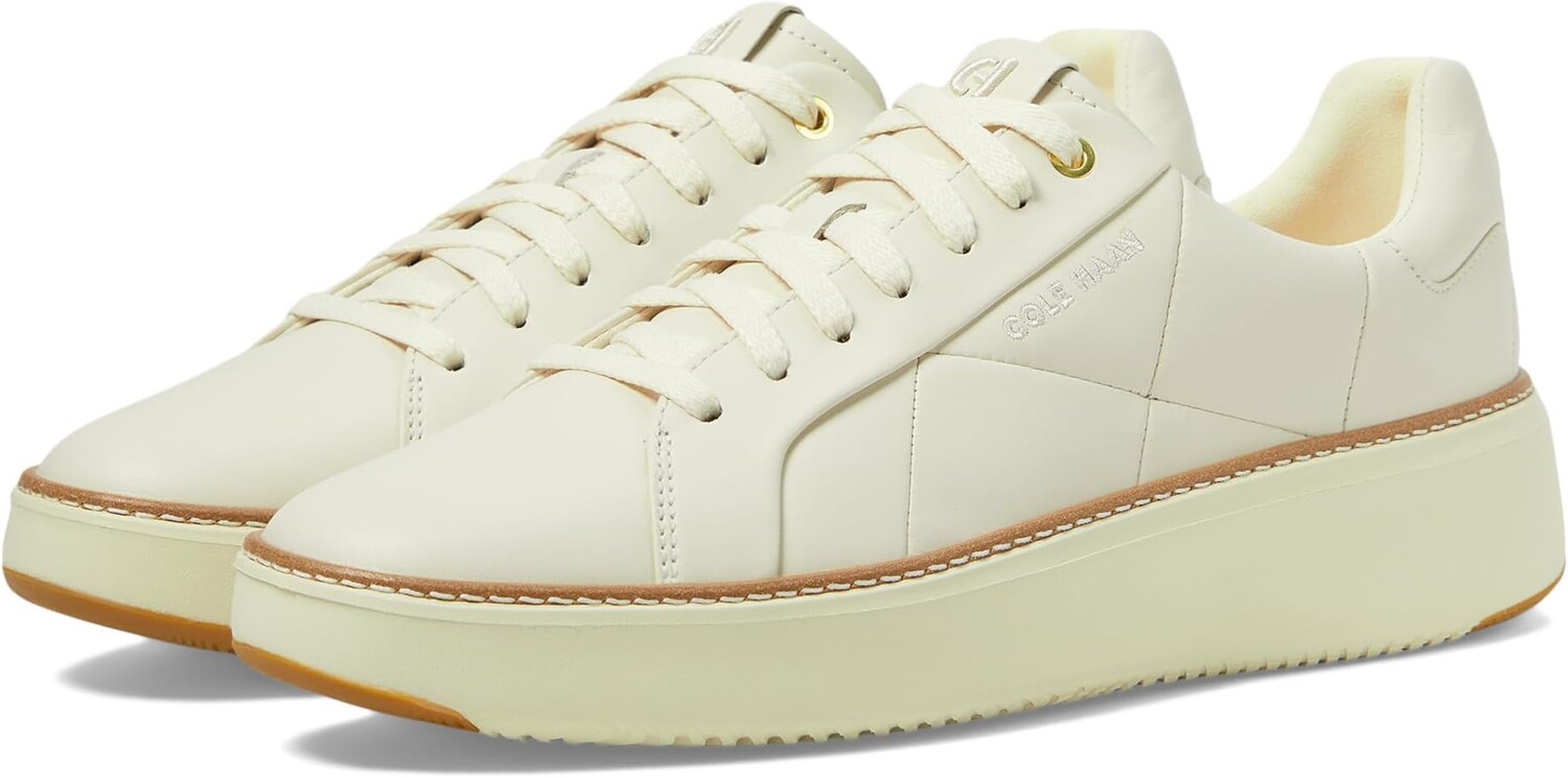 

Кроссовки Grandpro Topspin Sneaker Cole Haan, цвет Ivory Quilted Leather