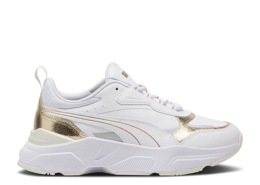 

Кроссовки Puma Wmns Cassia, цвет Metallic Shine White Gold
