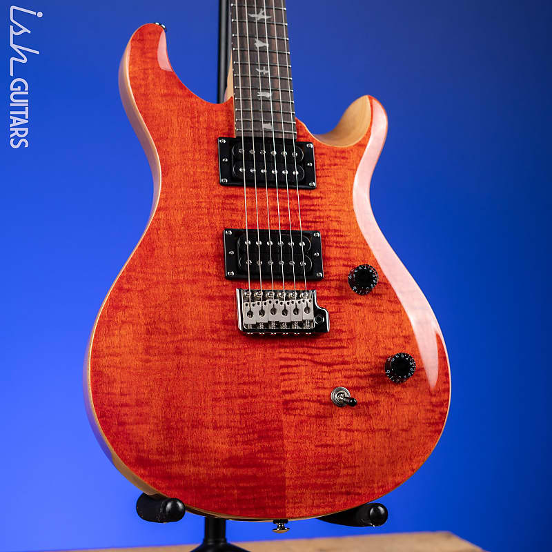 цена Электрогитара PRS SE CE 24 Electric Guitar Blood Orange