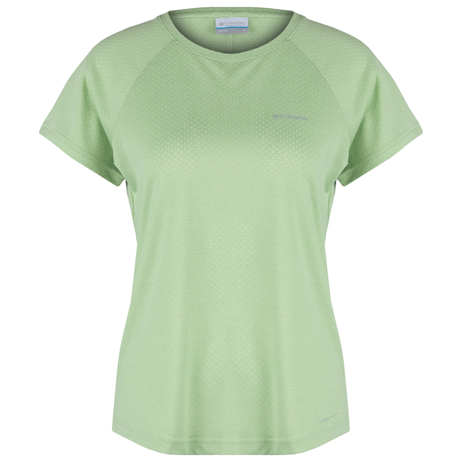 Функциональная рубашка Columbia Women's Bogata Bay S/S Tee, цвет Sage Leaf