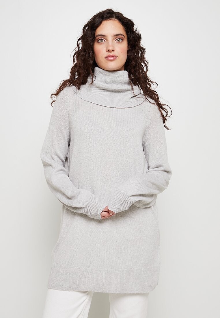 

Свитшот Vero Moda ВМЛИННИ LS, цвет light grey melange
