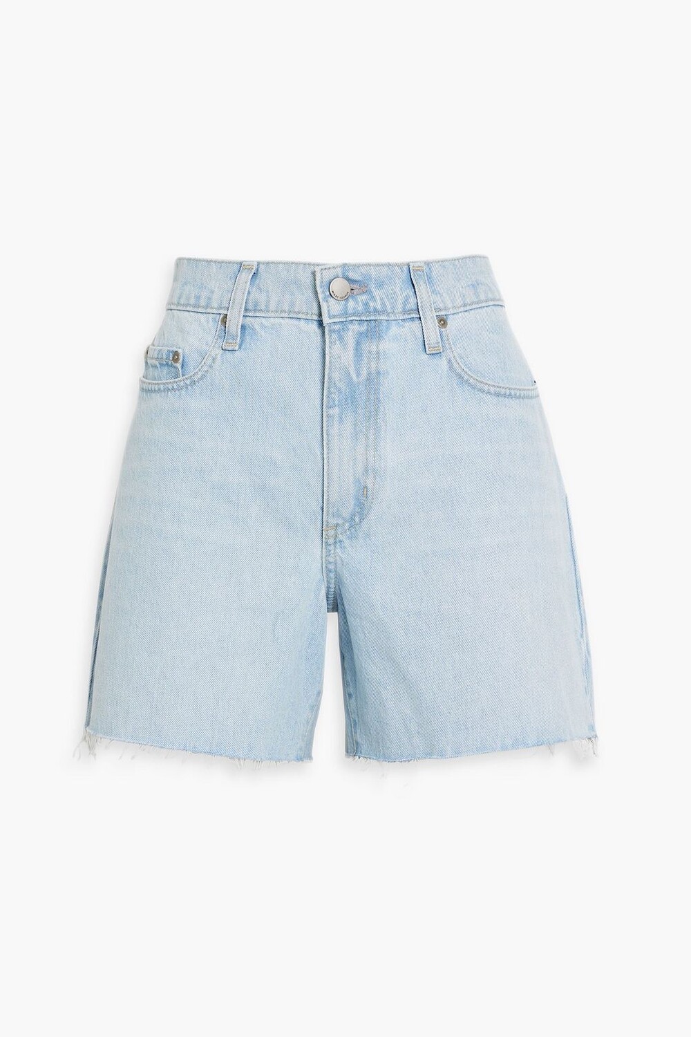 

Джинсовые шорты Quinn с потертостями Nobody Denim, синий