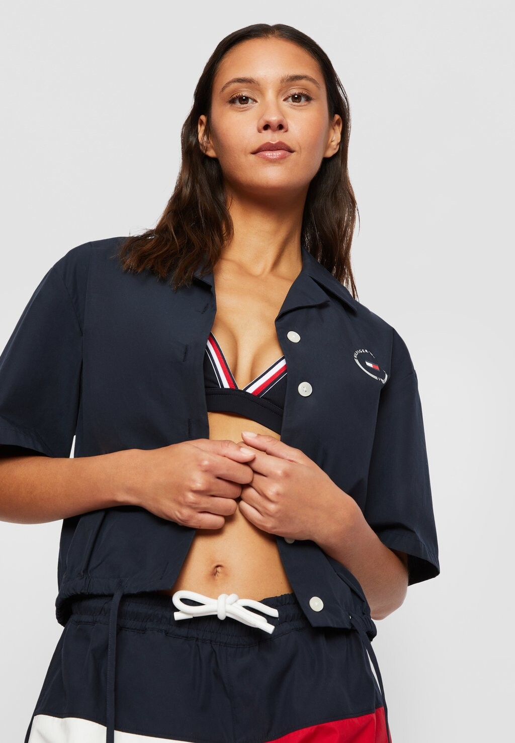 

Блуза EXCLUSIVE HILFIGER TEAM FLAG Tommy Hilfiger, темно-синий