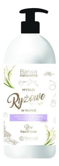 

Питательное и увлажняющее жидкое мыло 500мл Barwa Naturalna Rice