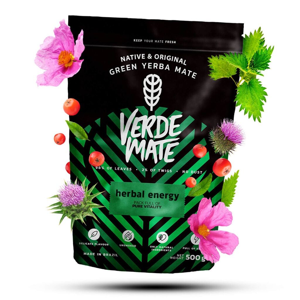 

Verde Mate Зеленая травяная энергия 0,5 кг