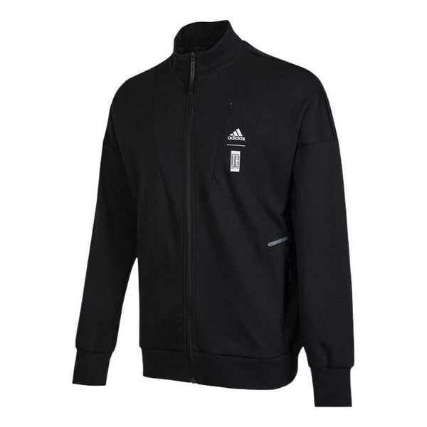 Куртка Men's adidas Martial Arts Series Stand Collar Sports Jacket Black, черный