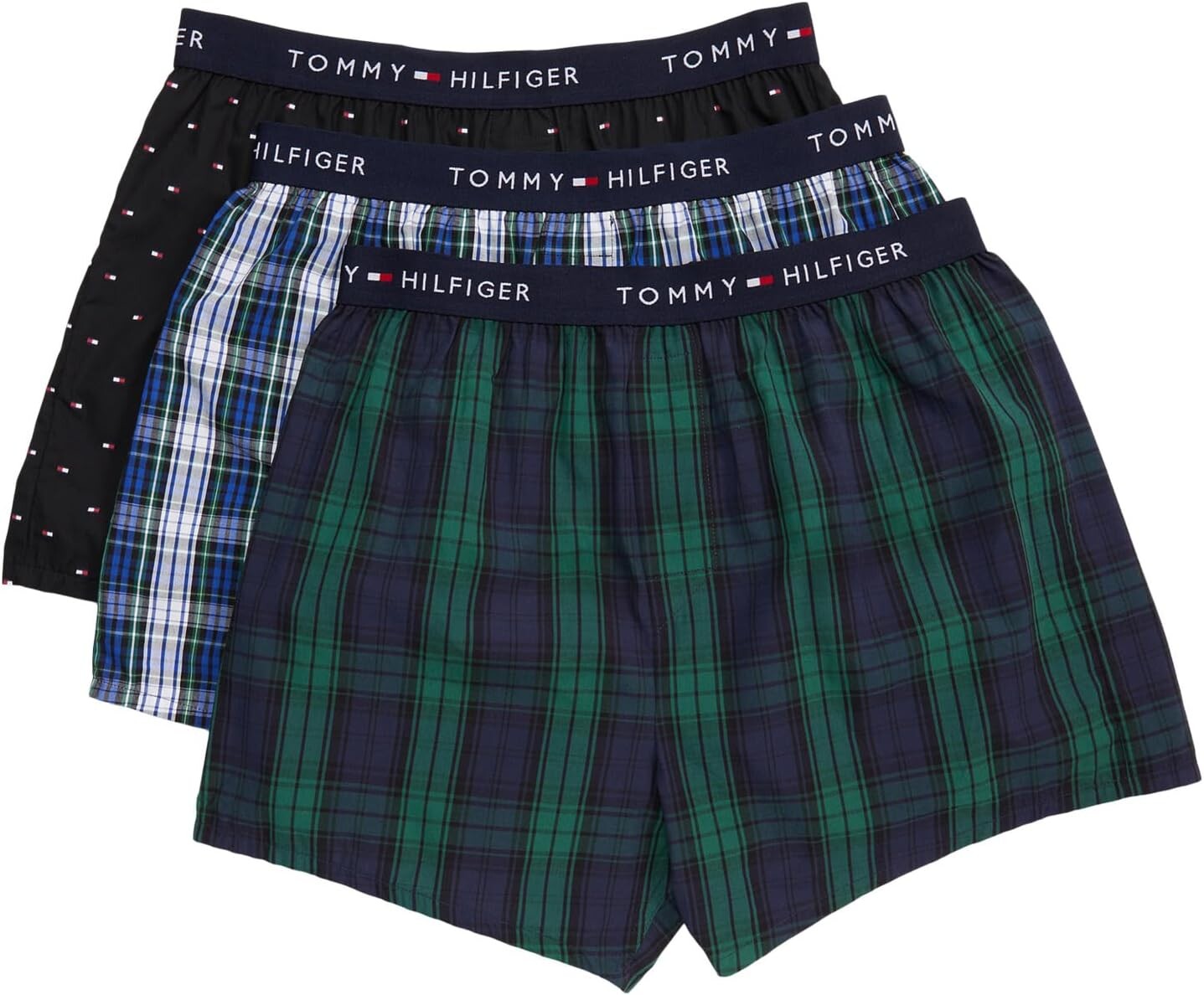 

Комплект из 3 тонких тканых боксеров Cotton Classics Tommy Hilfiger, черный