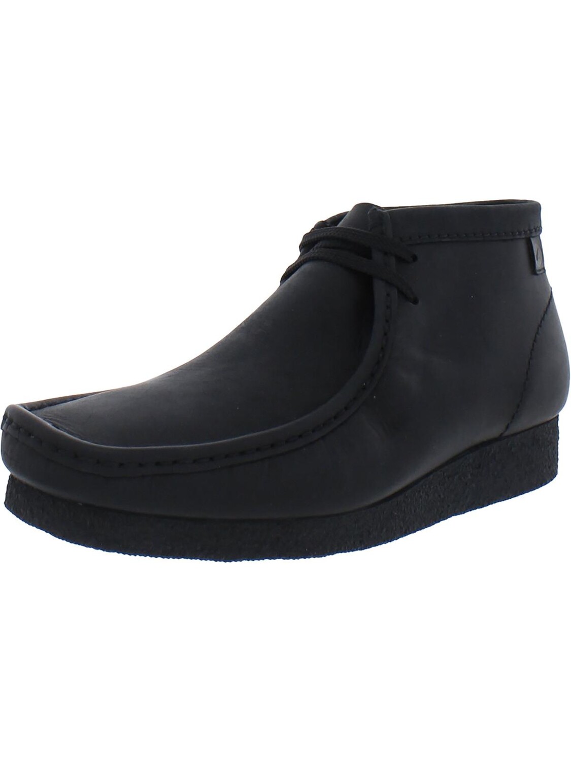 

Мужские замшевые мокасины Shacre Boot с удобной стелькой Clarks, цвет Black Leather