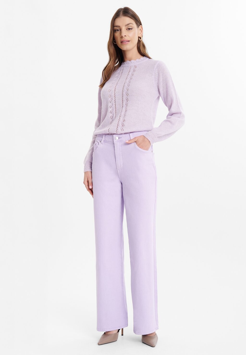 Джинсы Straight Leg Greenpoint, цвет lilac