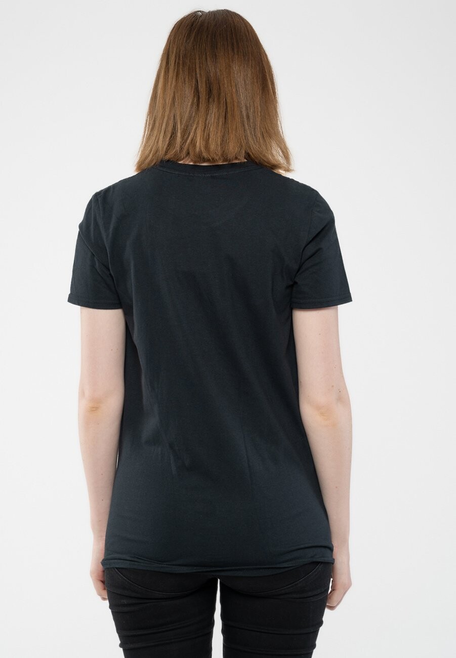 

Футболка с принтом BRING ME THE HORIZON FLAMING HEX Paradiso Clothing, черный