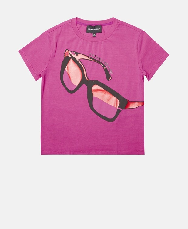 

Футболка Emporio Armani, роза