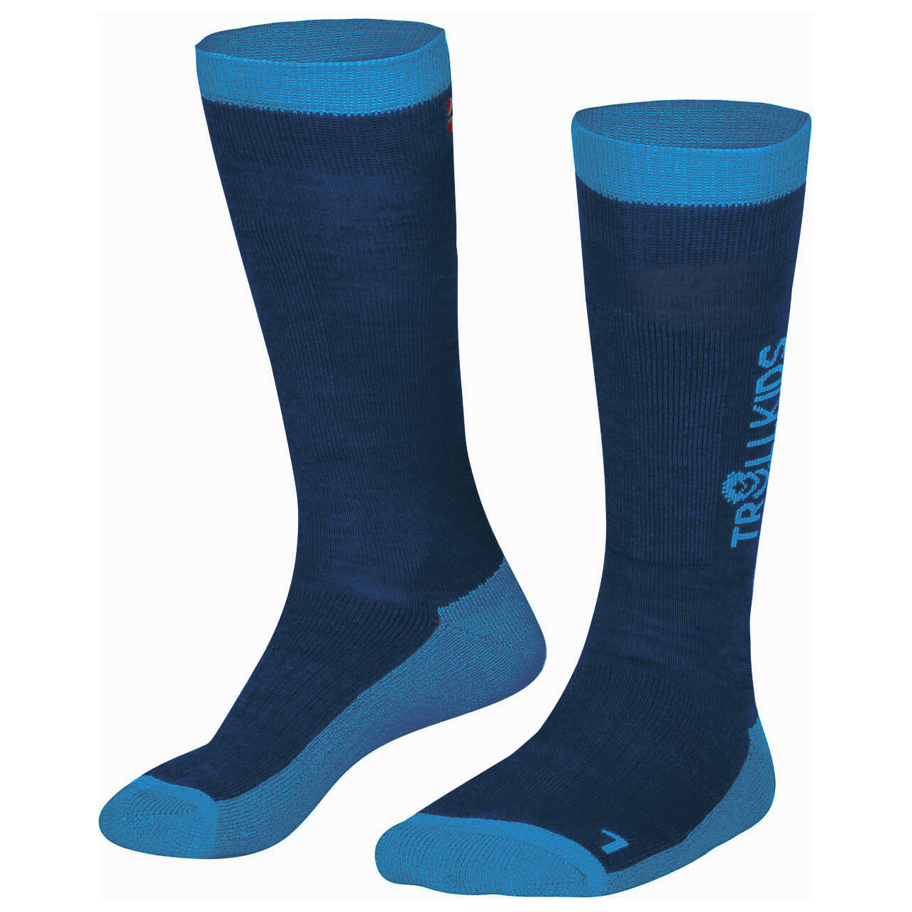 

Лыжные носки Trollkids Ski Socks, цвет Night Sky/Vivid Blue