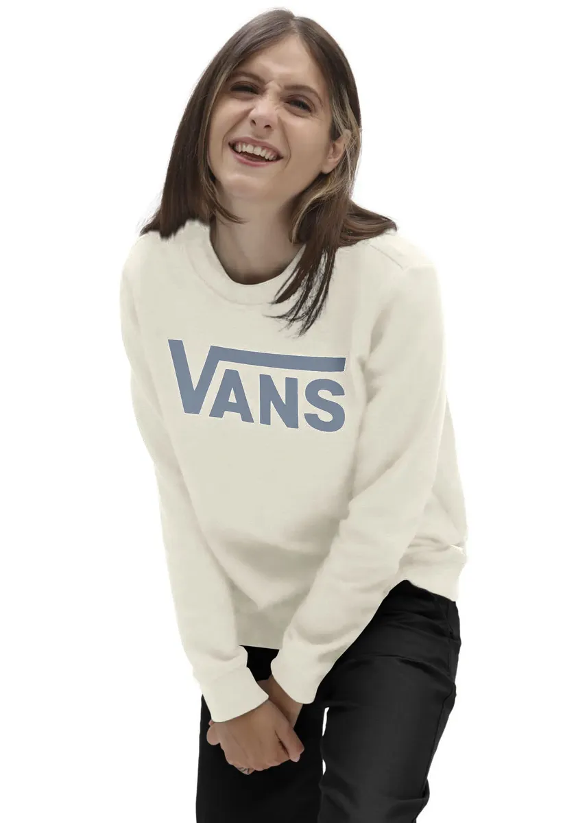 

Толстовка Vans "CLASSICVBFFFCREW" с логотипом, цвет Turtledove