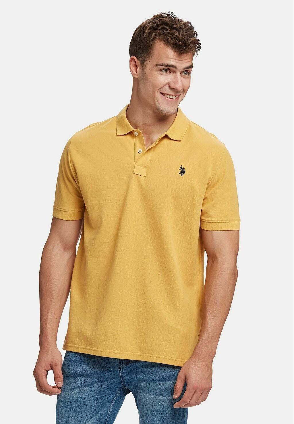 

Рубашка-поло ALFRED U.S. Polo Assn., цвет rattan