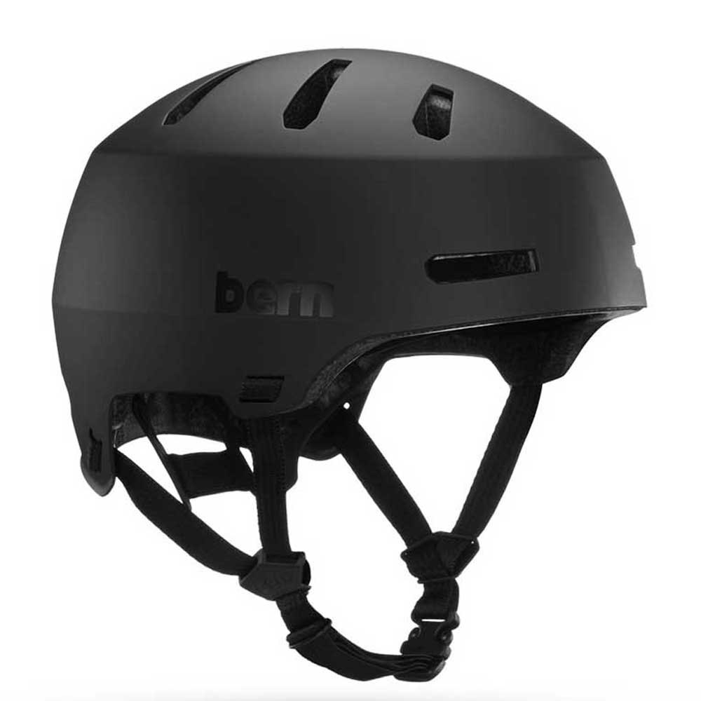 Шлем Bern Macon 2.0, черный зимний шлем macon 2 0 mips bern цвет metallic copper black