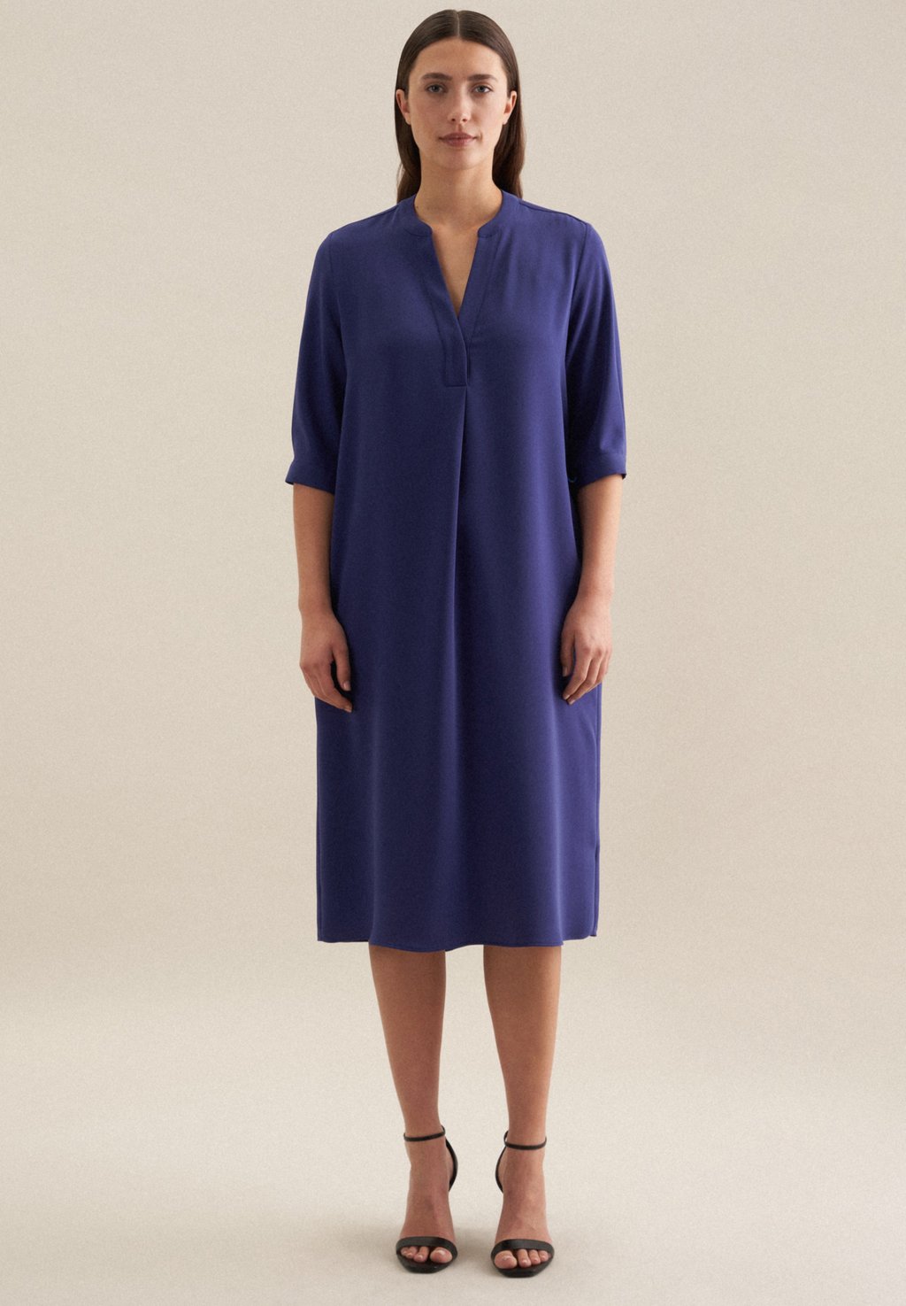 

Повседневное платье SCHWARZE ROSE Seidensticker, цвет blue