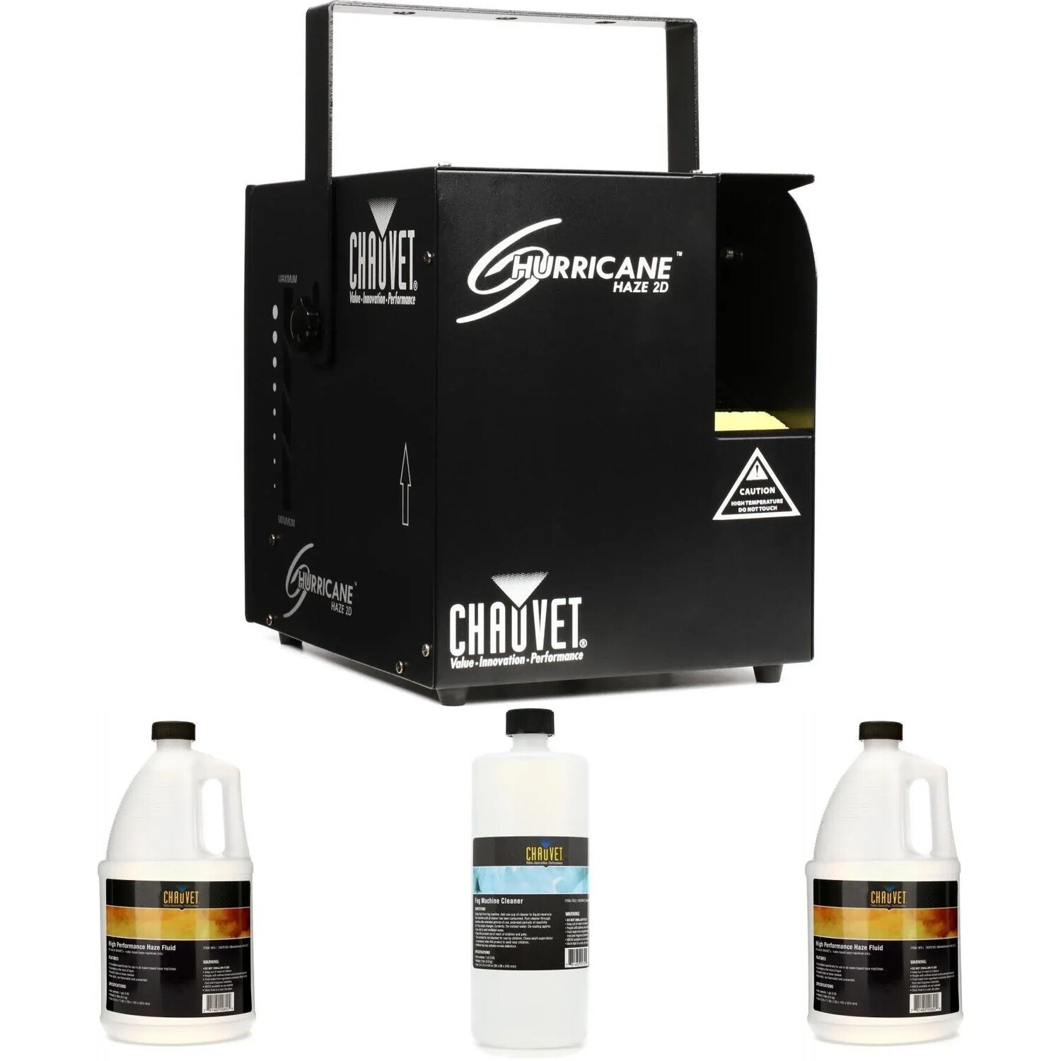

Chauvet DJ Hurricane Haze 2D DMX Haze Machine (1200 кубических футов в минуту) — комплект предметов первой необходимости