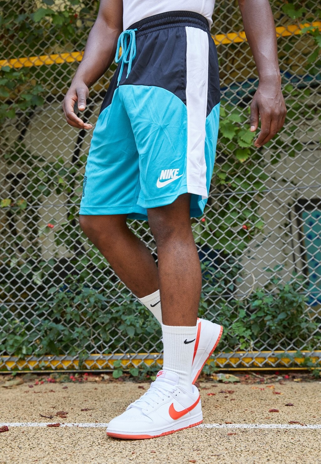 

Спортивные шорты START5 SHORT Nike, черный/бирюзовый/белый
