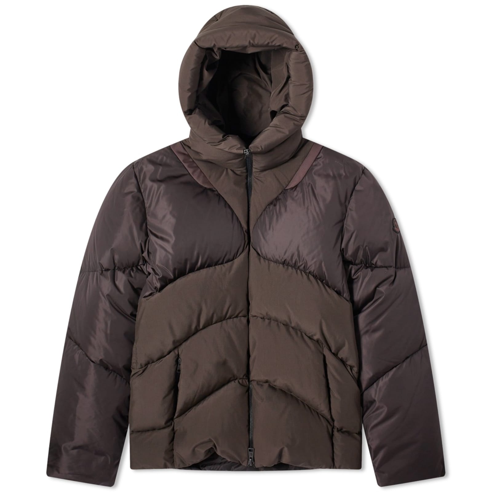 Куртка Moncler Ripstop Padded, коричневый куртка moncler acamante padded синий