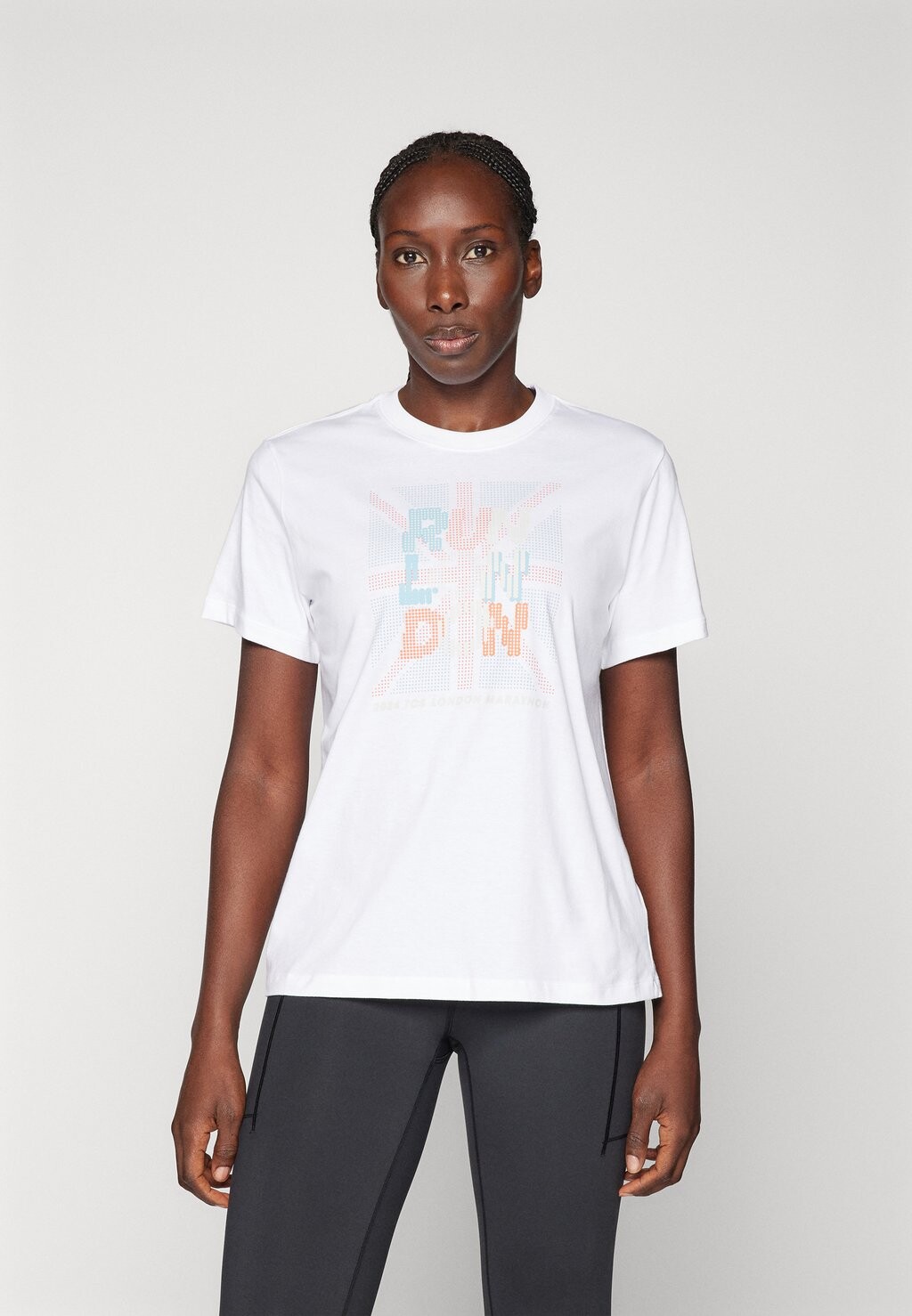 

Футболка с принтом LONDON EDITION GRAPHIC New Balance, цвет white