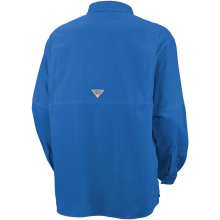 Рубашка с длинными рукавами Tamiami II мужская Columbia, ярко-синий чехол mypads dodge 2 мужской для oukitel f150 h2022 задняя панель накладка бампер