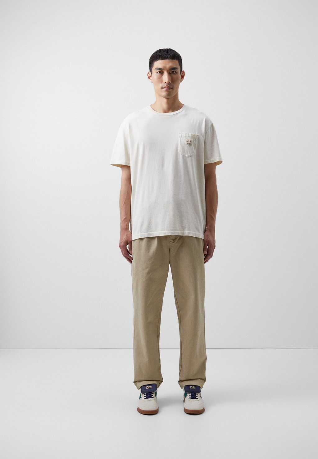 

Базовая футболка ФУТБОЛКА POLO X ELEMENT BIG FIT JERSEY Polo Ralph Lauren, экрю