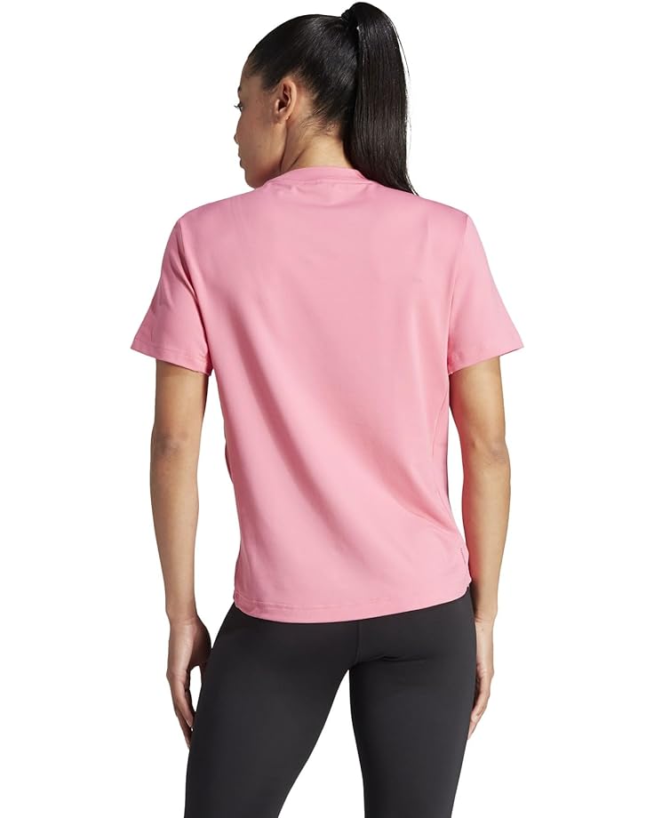 Футболка Adidas Versatile T-Shirt, цвет Pink Fusion/White
