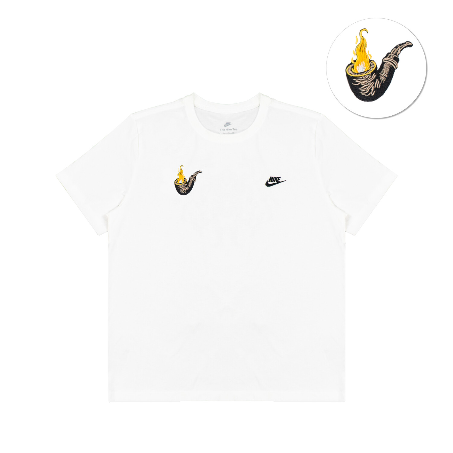

Футболка унисекс белая Nike, белый